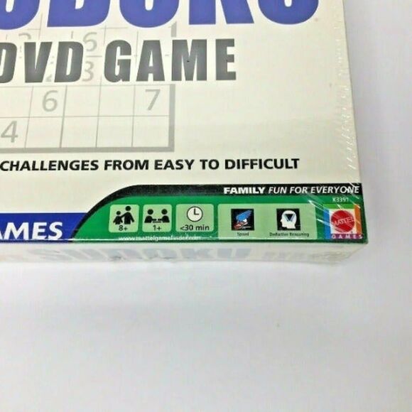 Carol Vorderman's Sudoku DVD Game-Over 400 Challenges -NEW SEALED - Picture 2 of 3
